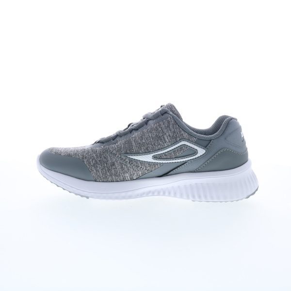 Fila Memory Mystic 5RM01351-063 Womens Gray Canvas Athletic Running Shoes For Discount - Image 3