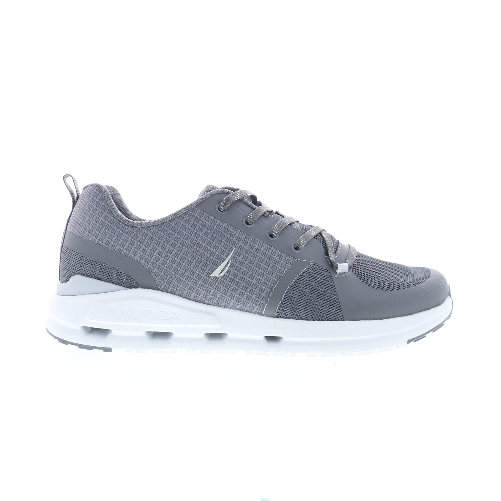 Nautica Kenyon CG6366 Mens Gray Mesh Lace Up Lifestyle Sneakers Shoes Online Sale