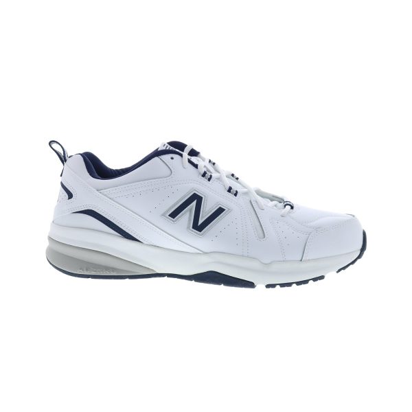 New Balance 608V5 XMX608WN5 Mens White Leather Lifestyle Sneakers Shoes For Sale