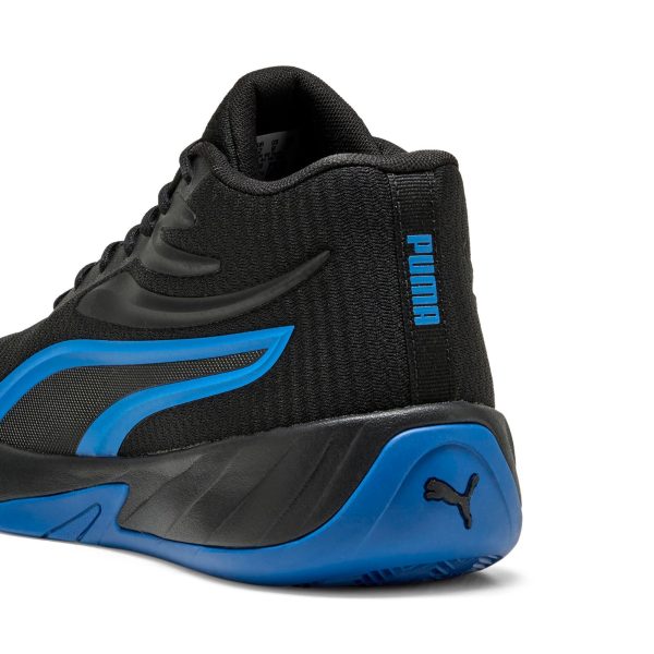 Puma Court Pro 31082908 Mens Black Leather Athletic Basketball Shoes Supply - Image 3