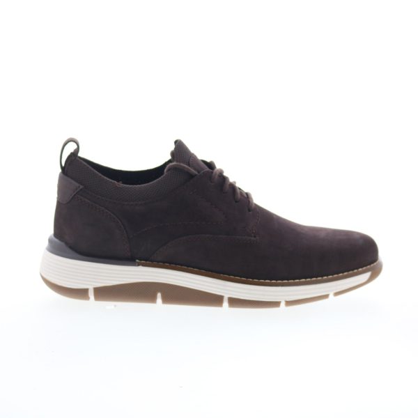 Rockport RM Lukah 2 LUKAH Mens Brown Wide Leather Lifestyle Sneakers Shoes on Sale