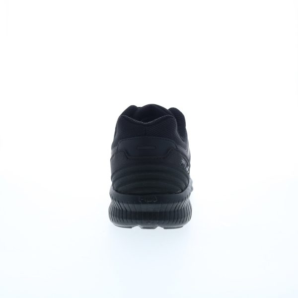 Fila Memory Fantom 8 1RM02077-001 Mens Black Mesh Athletic Running Shoes Online Sale - Image 4