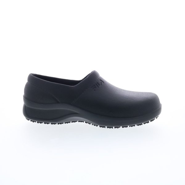Fila Galvanize Slip Resistant 1SLW5004-001 Mens Black Athletic Work Shoes Online