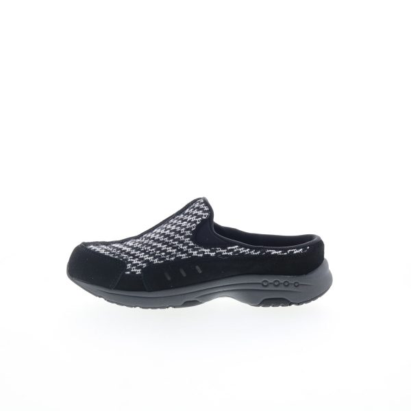 Easy Spirit Traveltime 555 Martha Stewart Womens Black Clog Flats Shoes Online - Image 3