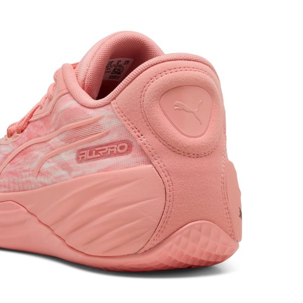 Puma All-Pro Nitro Dress Code Mens Pink Leather Athletic Basketball Shoes Online Hot Sale - Image 3