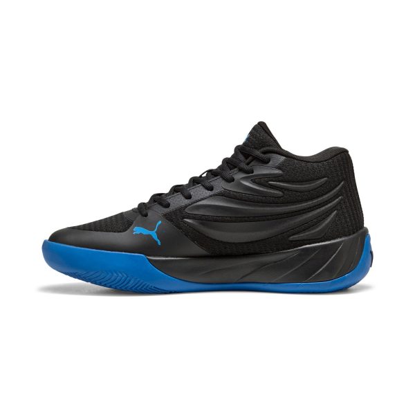 Puma Court Pro 31082908 Mens Black Leather Athletic Basketball Shoes Supply - Image 2