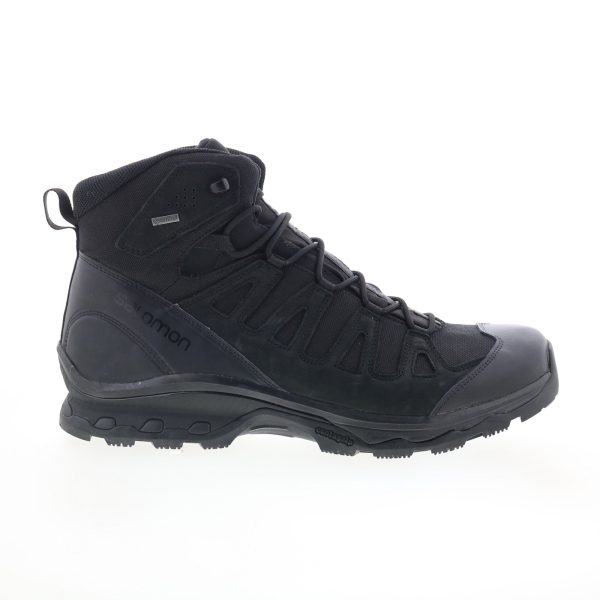 Salomon Quest Prime Forces GTX EN 415193 Mens Black Leather Tactical Boots For Cheap