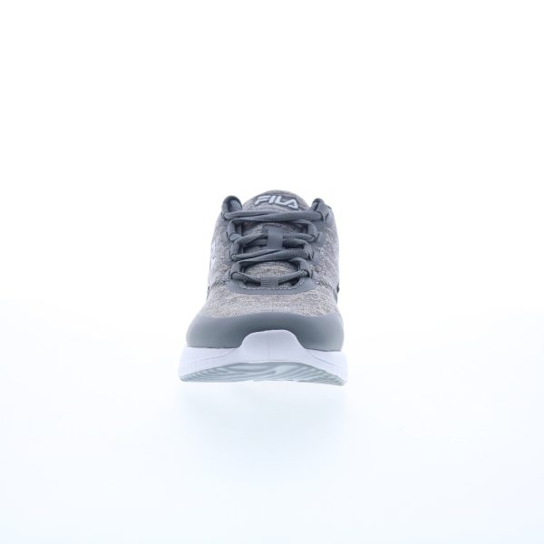 Fila Memory Mystic 5RM01351-063 Womens Gray Canvas Athletic Running Shoes For Discount - Image 2