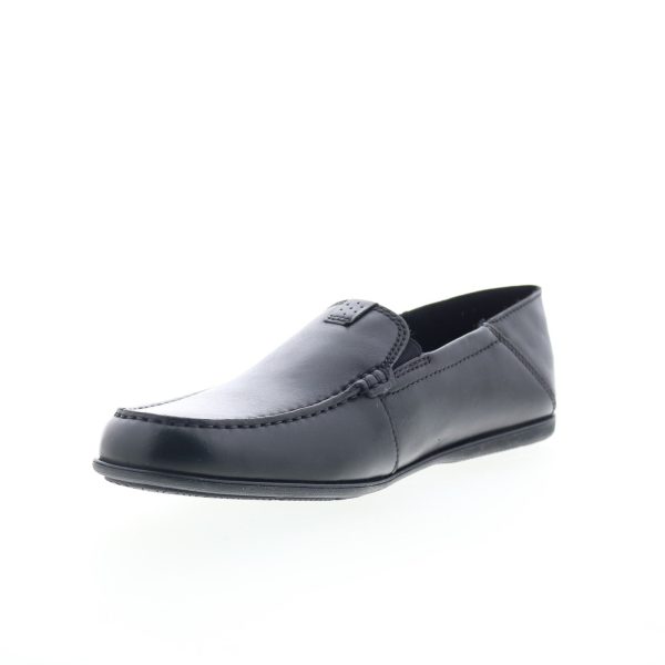 Rockport Malcom Step Back CI5179 Mens Black Loafers & Slip Ons Casual Shoes Sale - Image 4