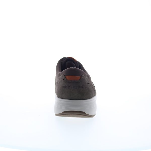 Rockport Noah Wingtip CJ4585 Mens Brown Wide Oxfords & Lace Ups Shoes For Sale - Image 4