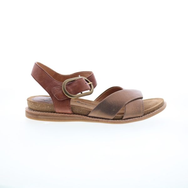 Sofft Bayo SF0059600 Womens Brown Leather Strap Sandals Shoes For Cheap