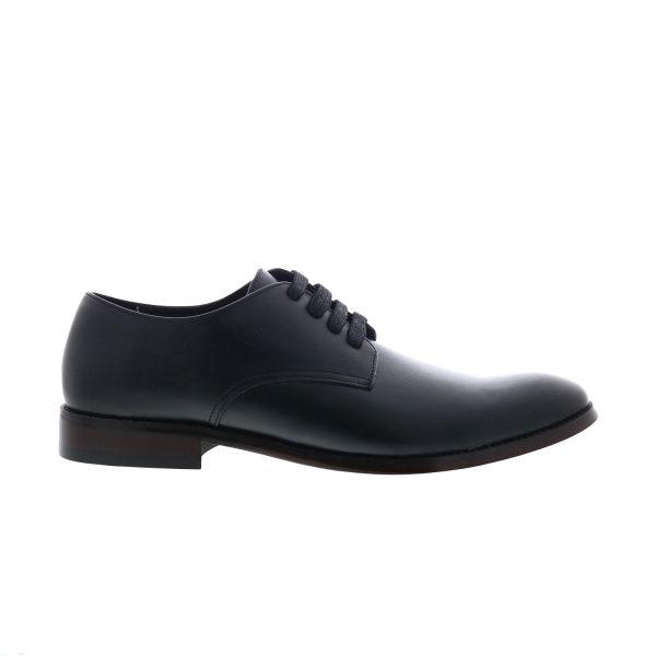 Rush By Gordon Rush Fulton Mens Black Oxfords & Lace Ups Plain Toe Shoes Online