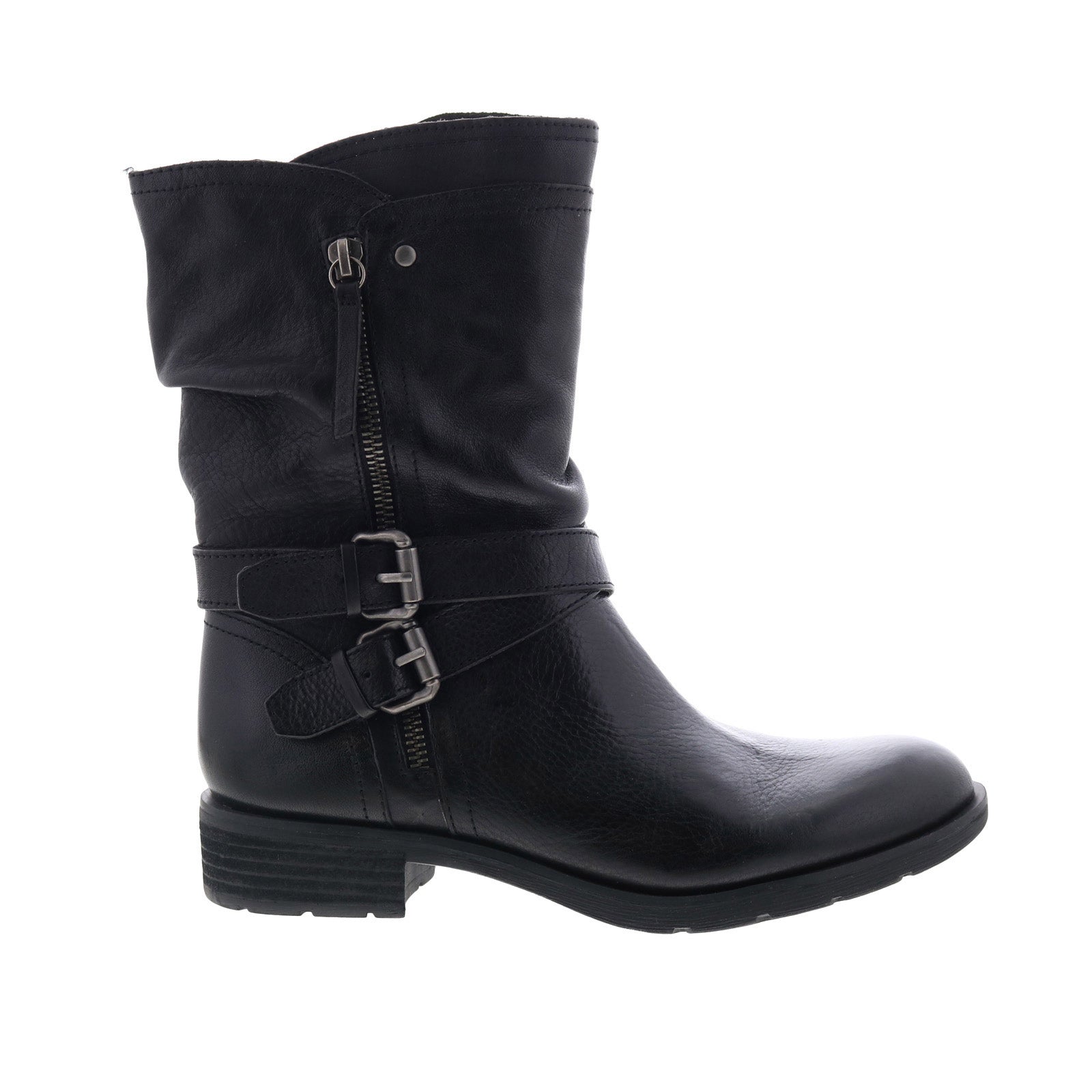 Sofft Barcelona SF0007521 Womens Black Leather Zipper Casual Dress Boots Online Sale