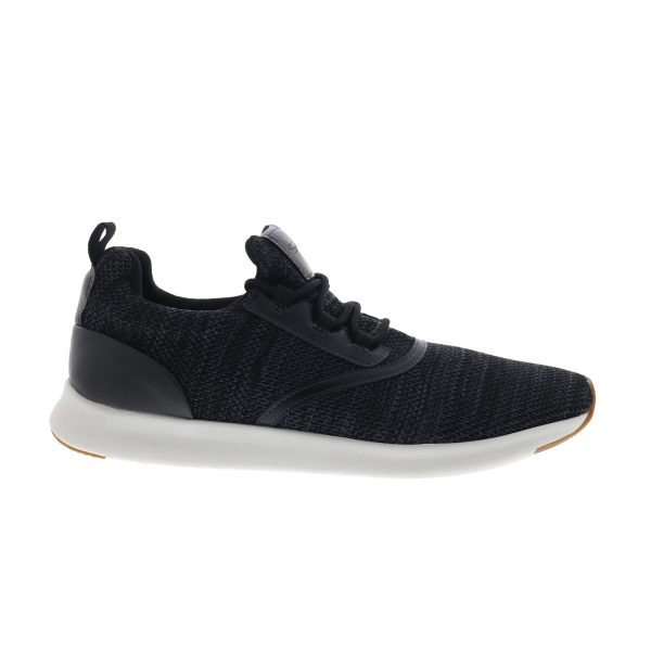 Steve Madden P-Boost Mens Black Canvas Lace Up Lifestyle Sneakers Shoes Cheap