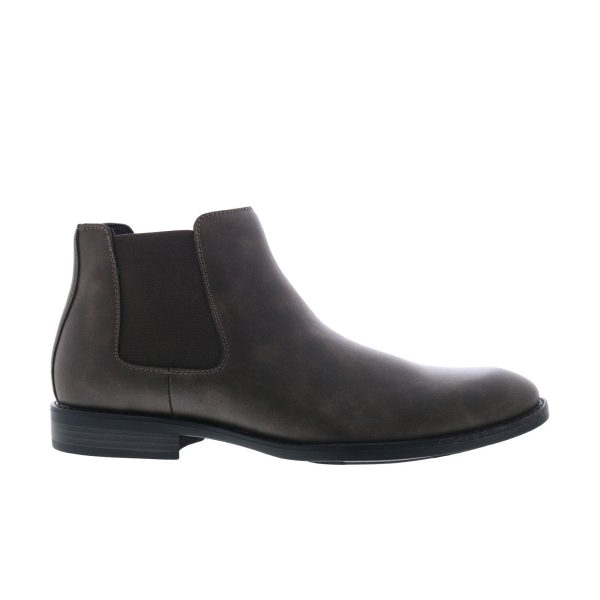 Steve Madden M-Maxxin Mens Brown Synthetic Slip On Chelsea Boots Discount