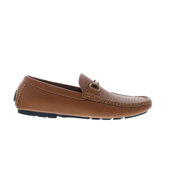 Steve Madden M-Dawnn Mens Brown Synthetic Loafers & Slip Ons Moccasin  Shoes Fashion