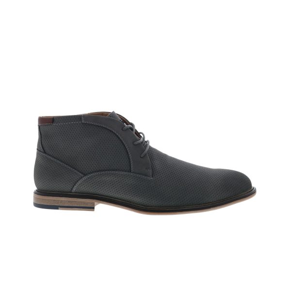 Steve Madden M-Golde Mens Gray Synthetic Lace Up Chukkas Boots Online