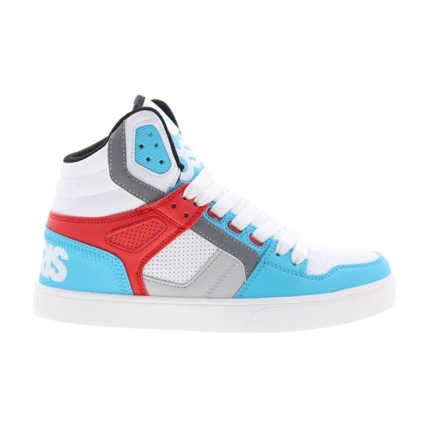 Osiris Clone 1322 863 Mens White Synthetic Skate Inspired Sneakers Shoes Discount