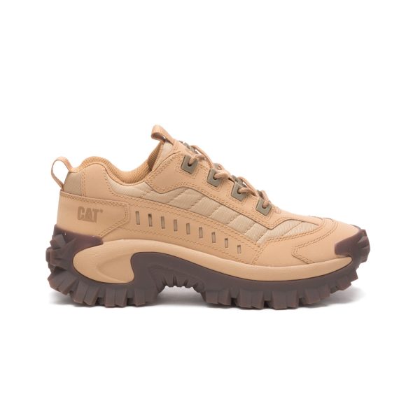 Caterpillar Intruder P110471 Mens Brown Wide Leather Lifestyle Sneakers Shoes Online Hot Sale