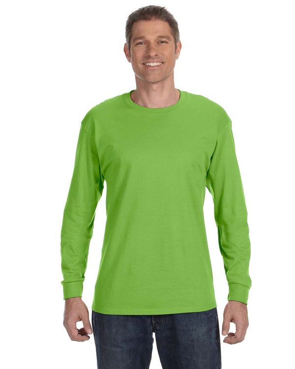 Jerzees DRI-POWER ACTIVE Long Sleeve T-Shirt | Kiwi Hot on Sale