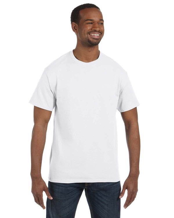 Jerzees Heavyweight 50 50 T-Shirt | White Hot on Sale
