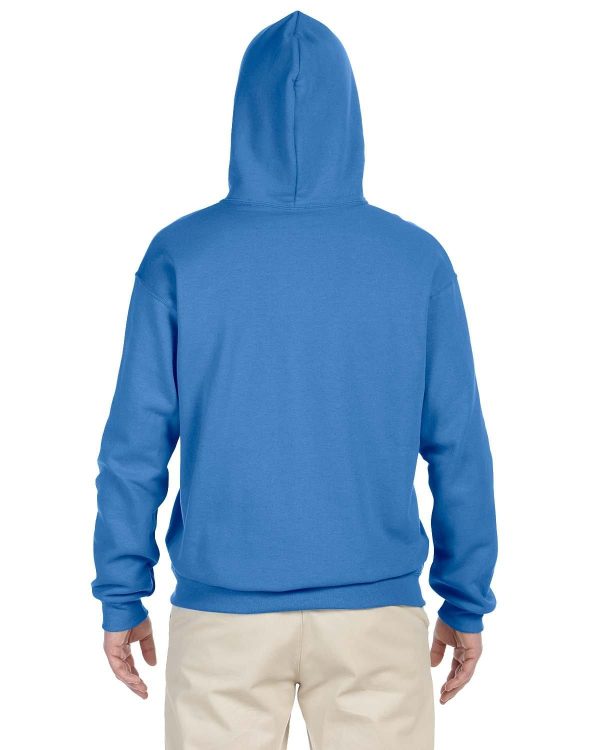 Jerzees 50 50 Hooded Sweatshirt | Columbia Blue For Discount - Image 2