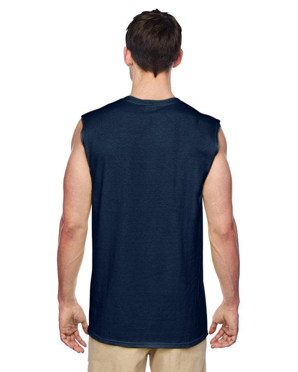 Jerzees Dri-POWER Sleeveless Shooter T-Shirt | J Navy Fashion - Image 2