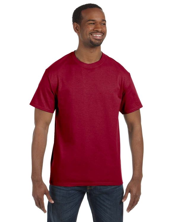 Jerzees Heavyweight 50 50 T-Shirt | Cardinal on Sale