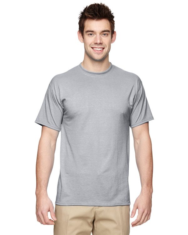 Jerzees 100% Polyester Crewneck T-Shirt | Silver Supply
