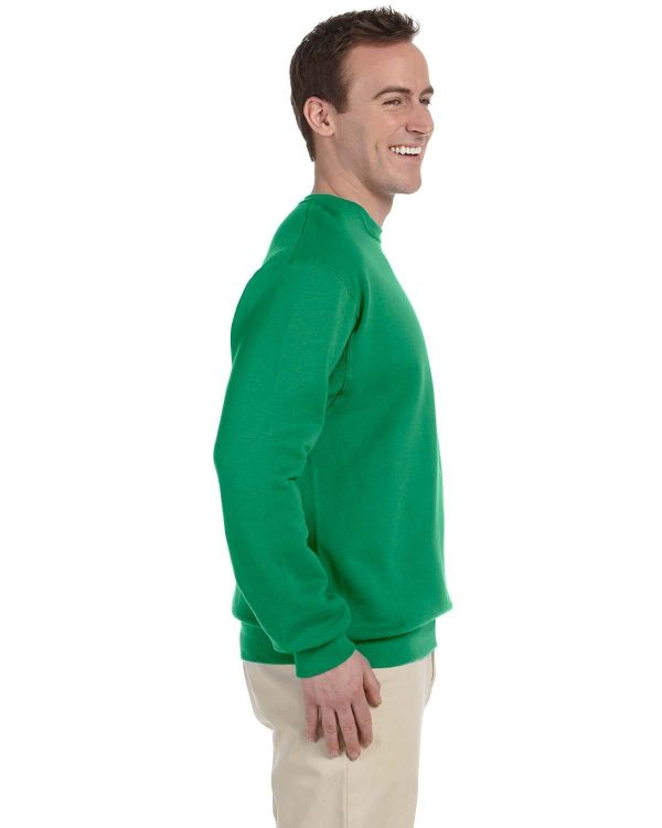 Jerzees 50 50 Crewneck Sweatshirt | Kelly Sale - Image 3