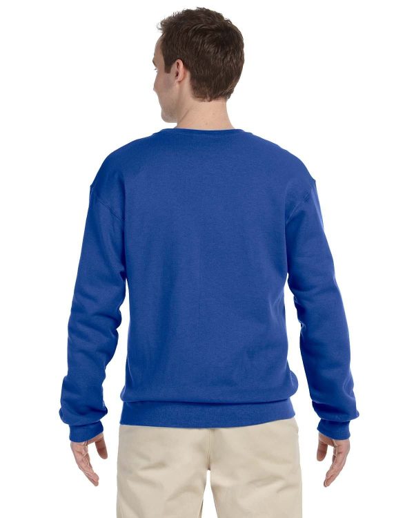 Jerzees 50 50 Crewneck Sweatshirt | Royal Discount - Image 2