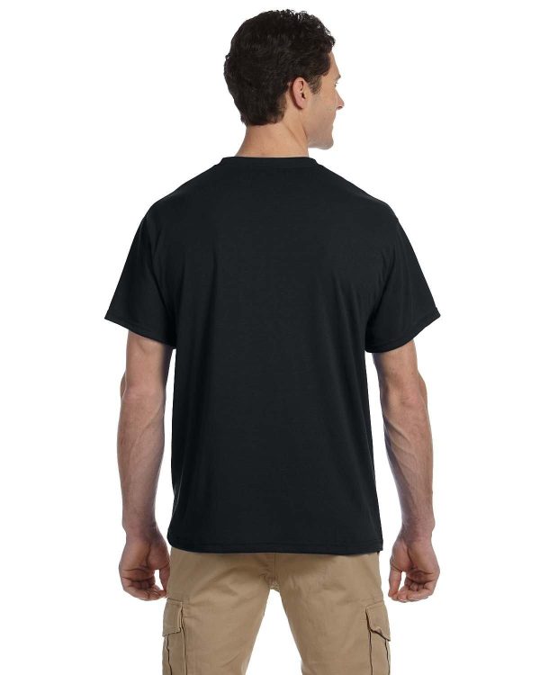 Jerzees 100% Polyester Crewneck T-Shirt | Black For Discount - Image 2