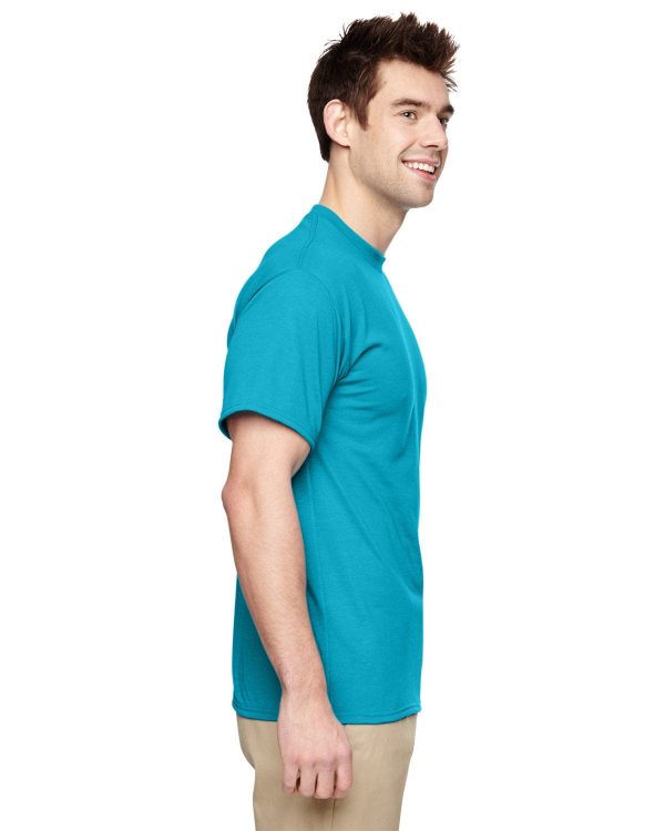 Jerzees 100% Polyester Crewneck T-Shirt | California Blue Hot on Sale - Image 3