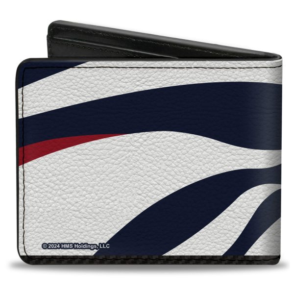 Bi-Fold Wallet - William Byron #24 Racing Logo Flames White Blue Red For Discount - Image 2
